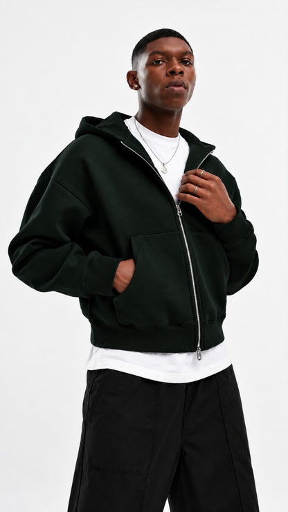 Basic Zipper Hoodie