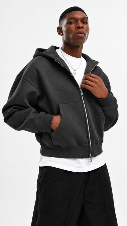 Basic Zipper Hoodie