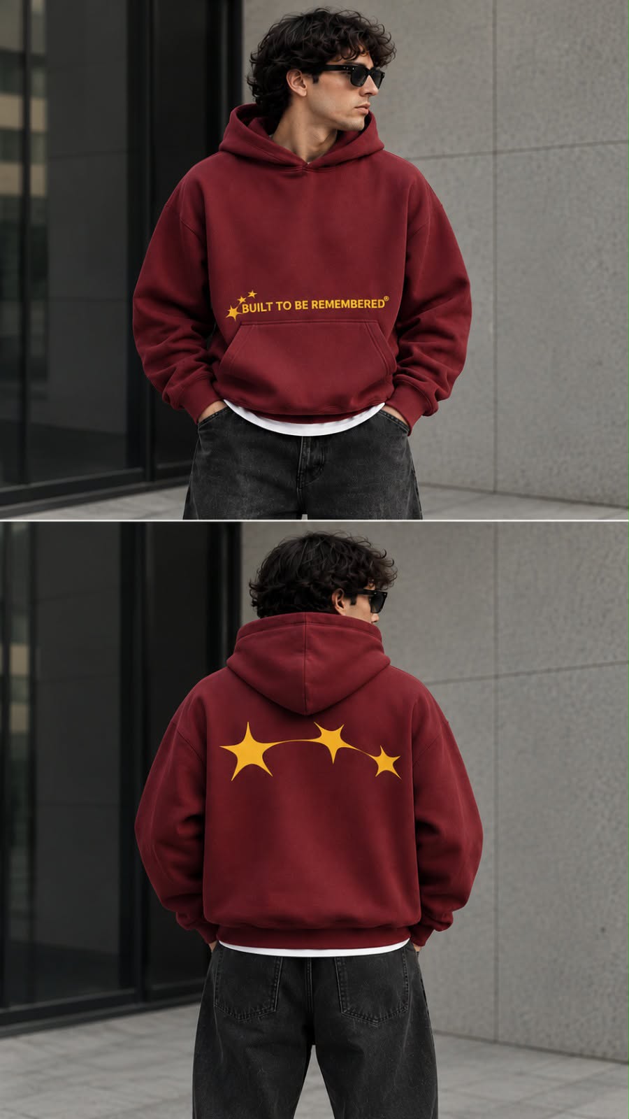 Capuche imprimé