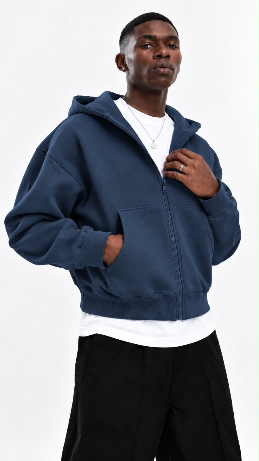 Basic Zipper Hoodie