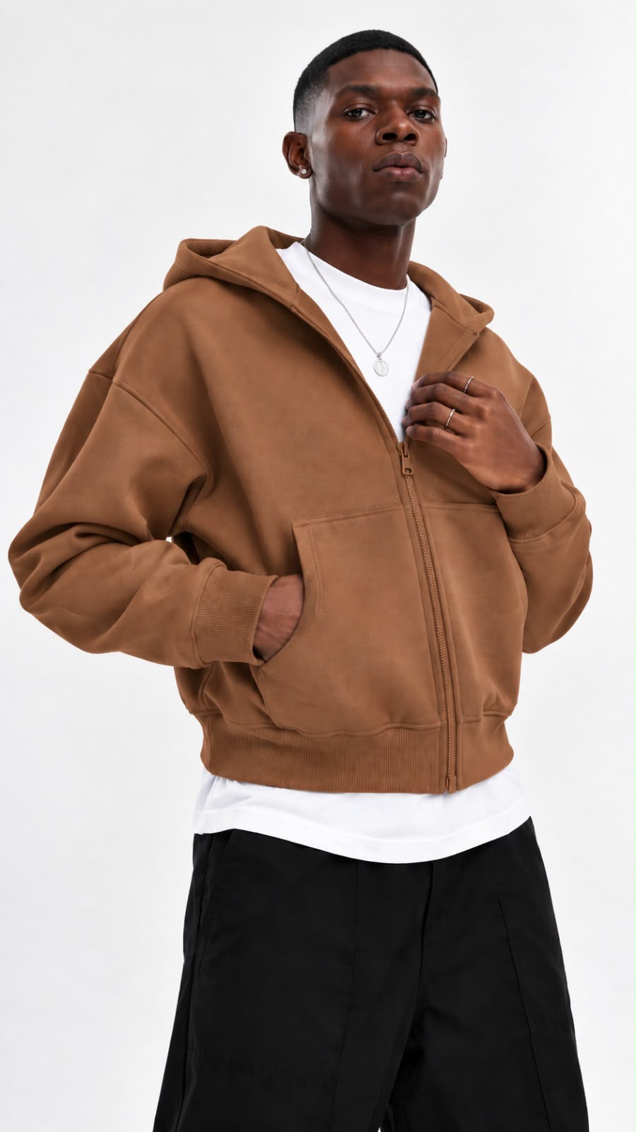 Basic Zipper Hoodie