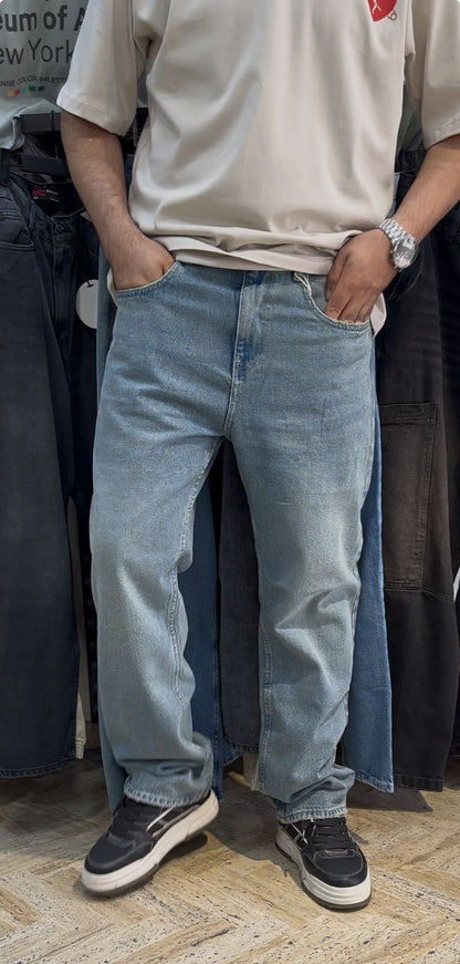 Jean relaxed